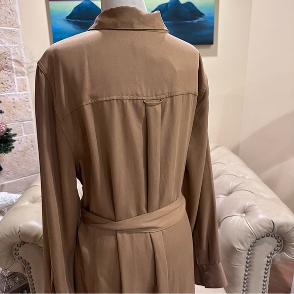 ⭐️Banana Republic brown long coat - Picture 5 of 8